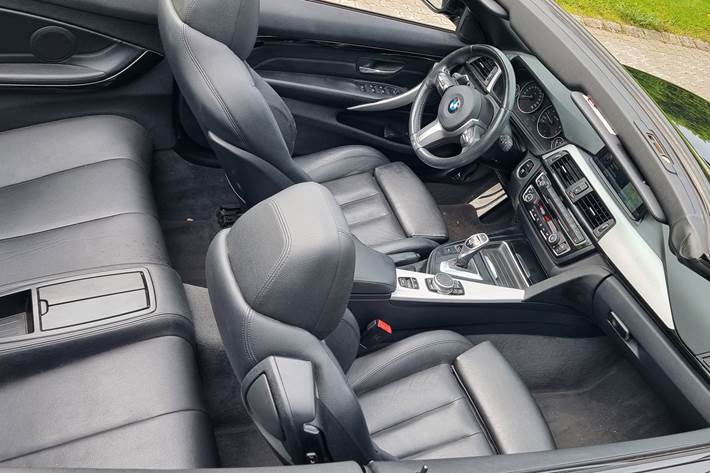 Sort BMW 4-serie fra 2014