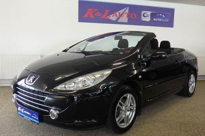 Sort Peugeot 307 fra 2007