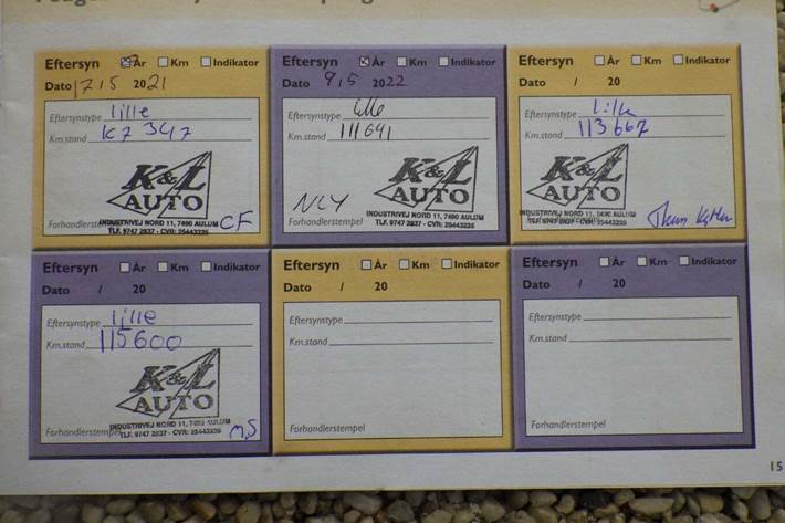 Sort Peugeot 307 fra 2007