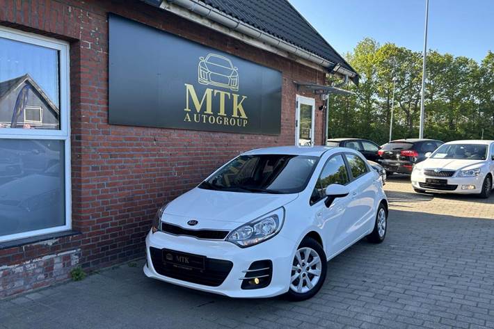 Hvid Kia Rio fra 2016