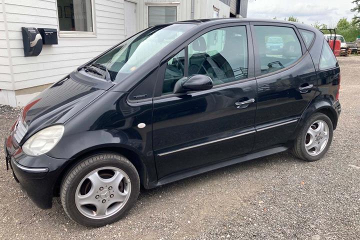 Sort Mercedes A160 fra 2002