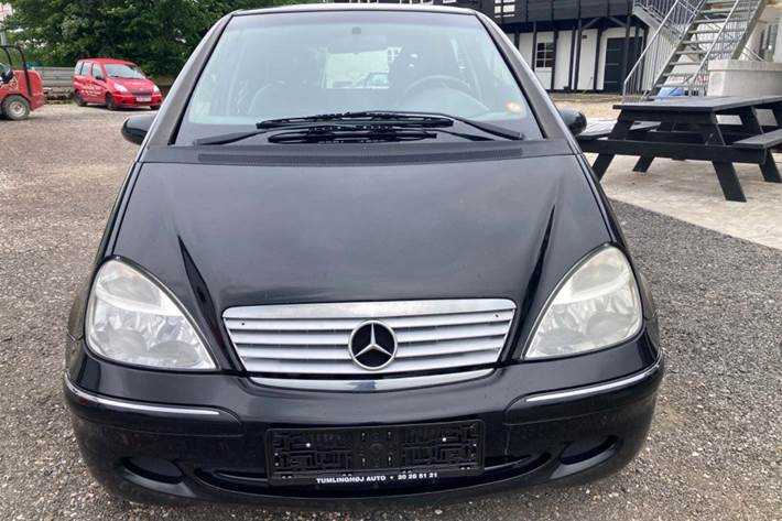 Sort Mercedes A160 fra 2002