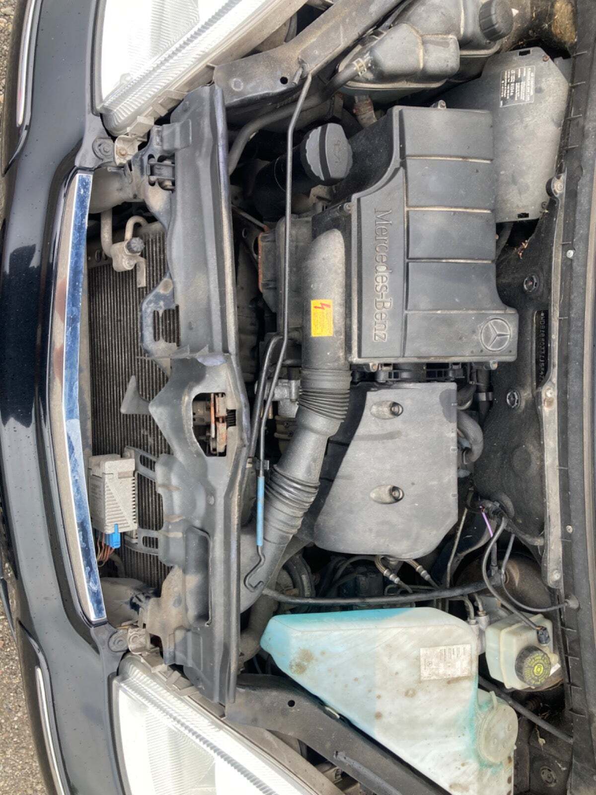 Sort Mercedes A160 fra 2002