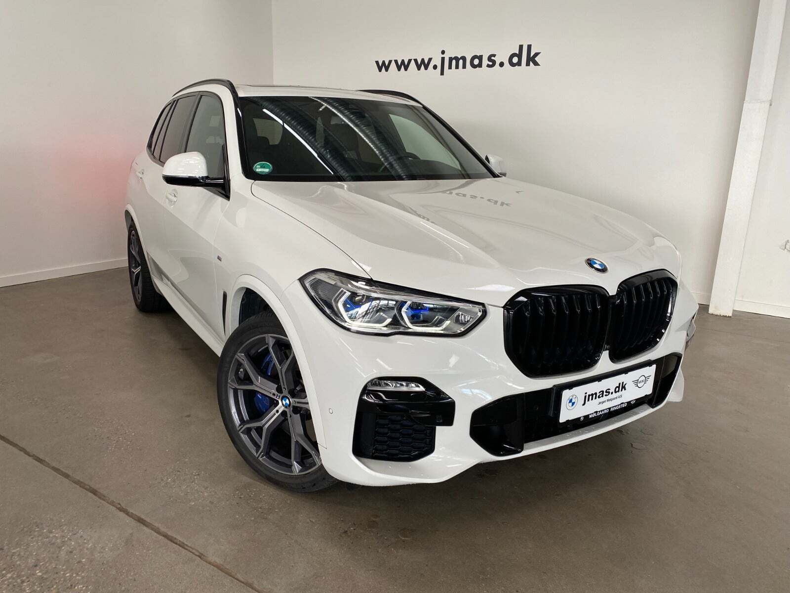 Hvid BMW X5 fra 2021