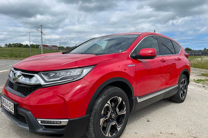 Rød Honda CR-V fra 2021