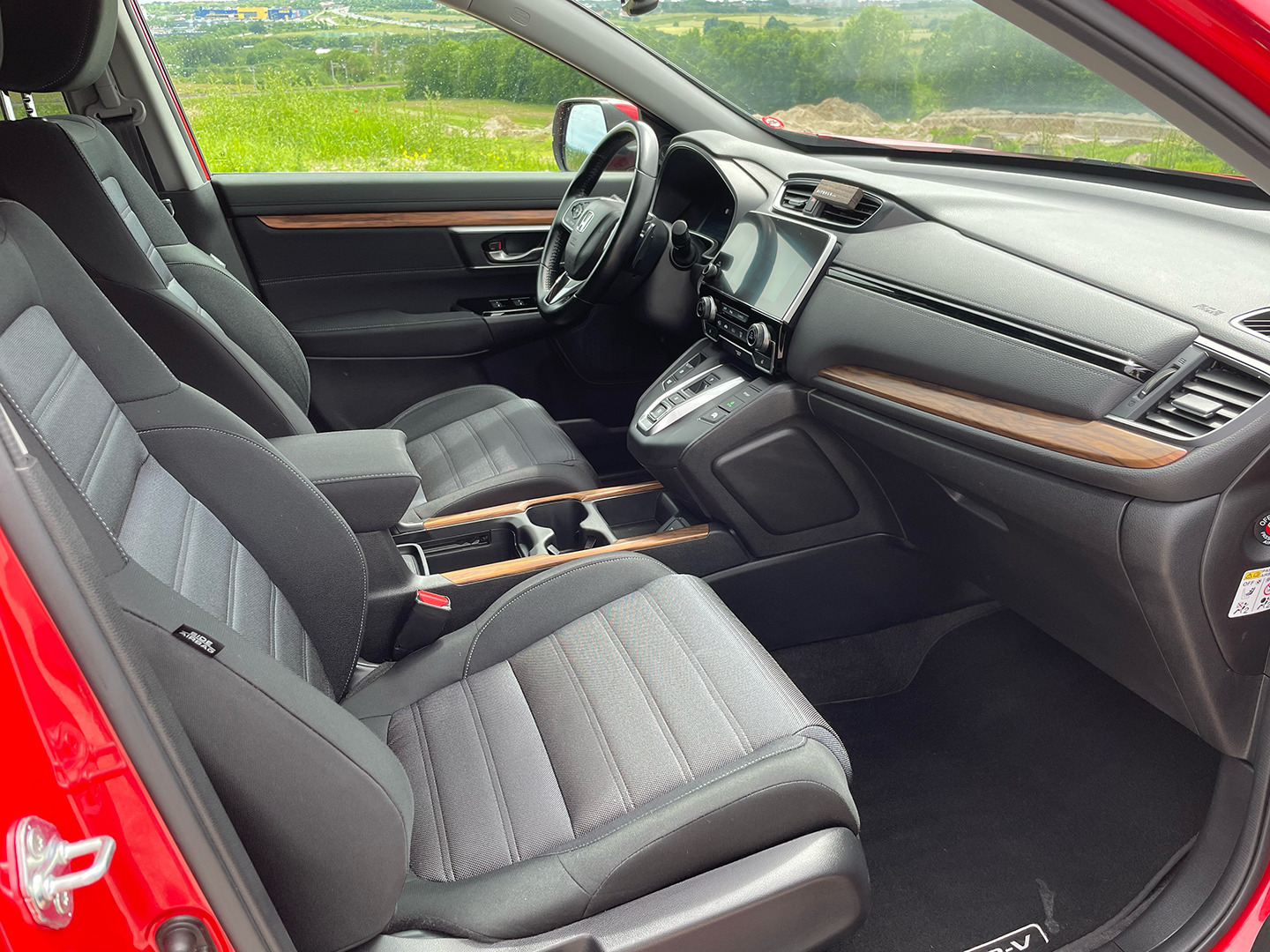 Rød Honda CR-V fra 2021