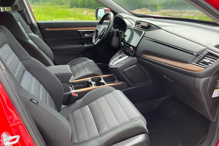 Rød Honda CR-V fra 2021