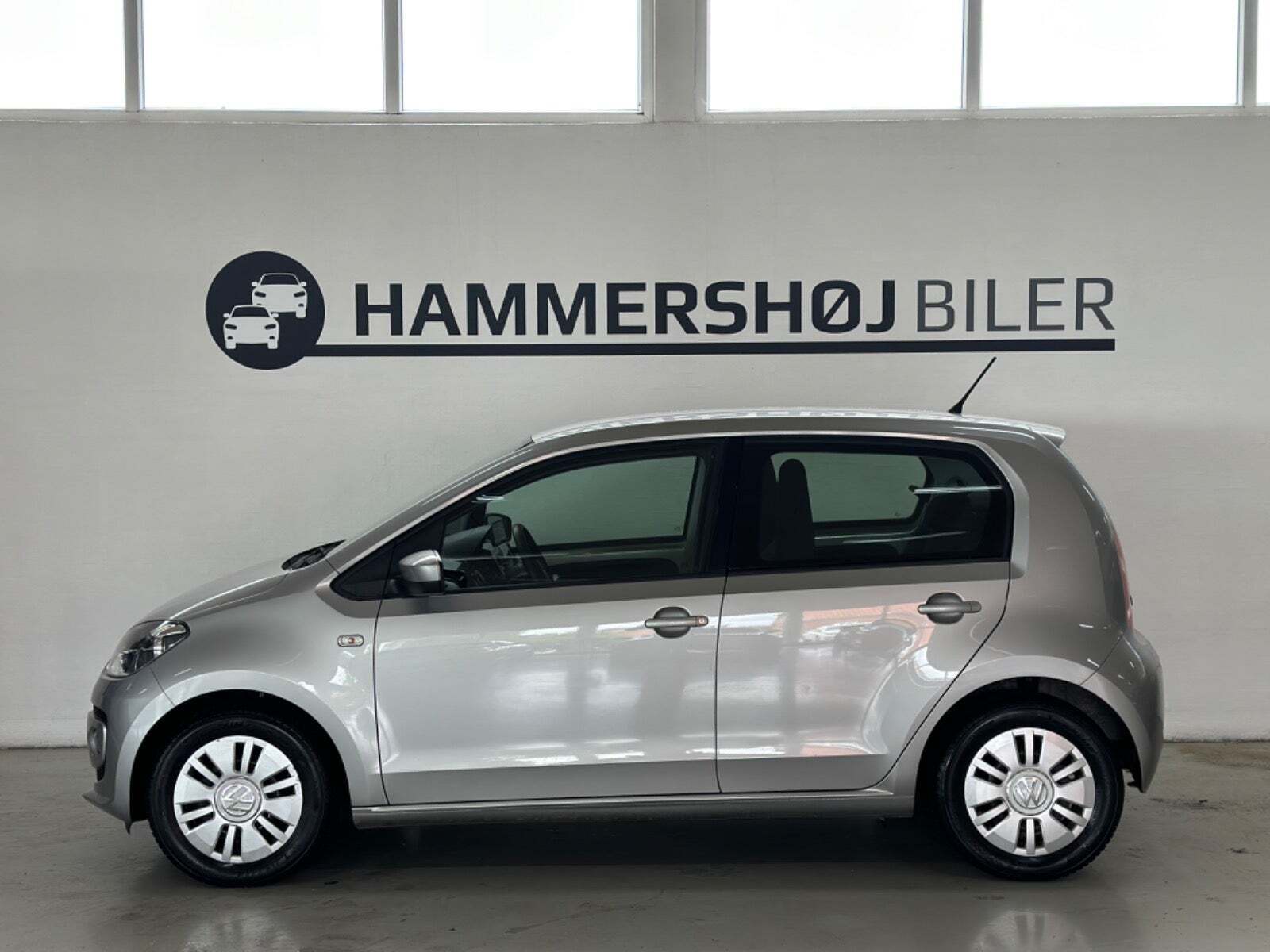 Grå VW UP! fra 2014