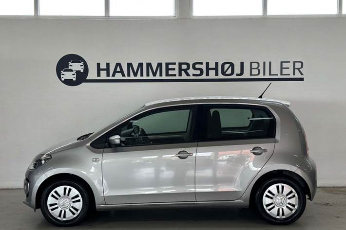 Grå VW UP! fra 2014