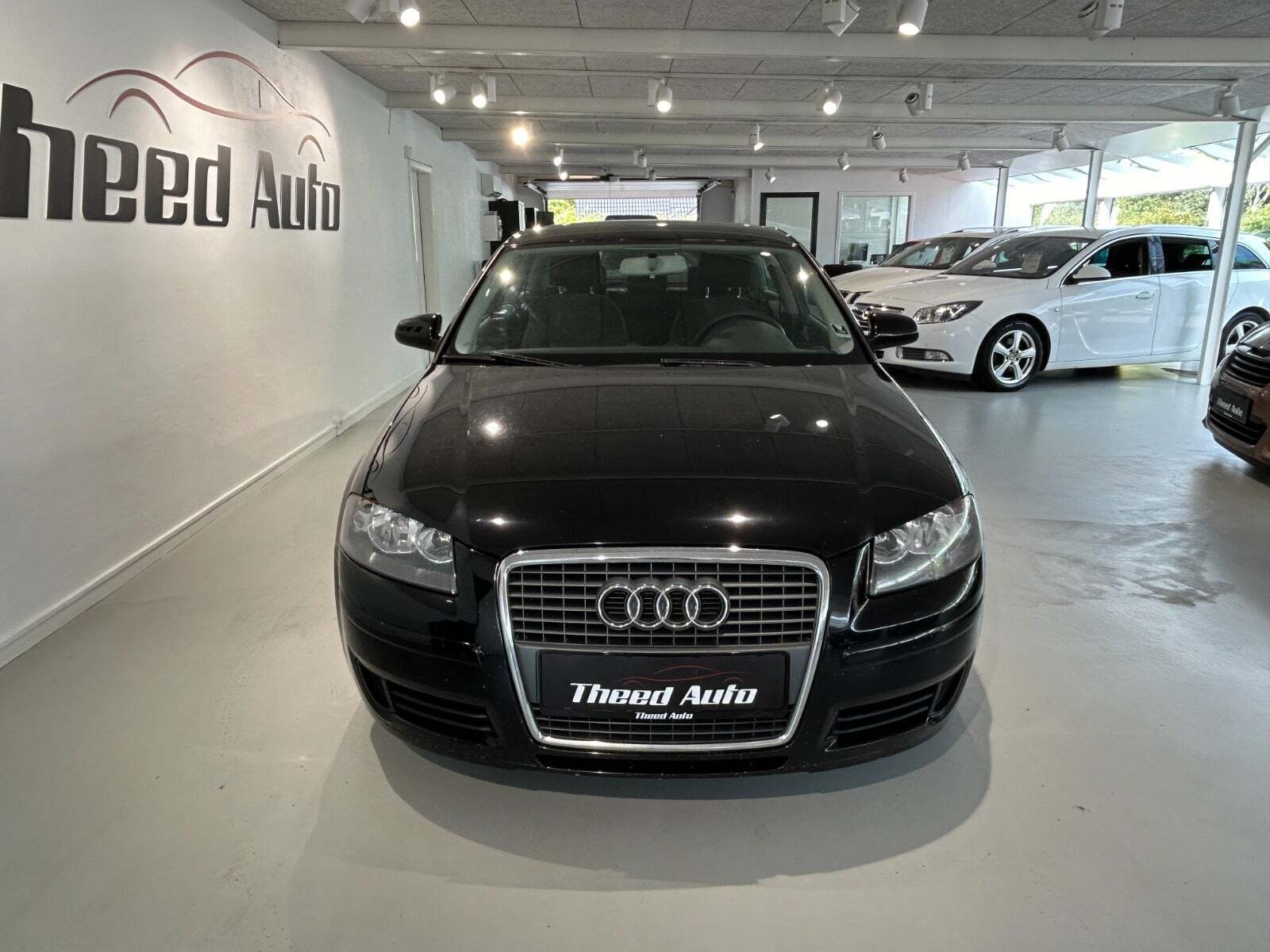Sort Audi A3 fra 2008