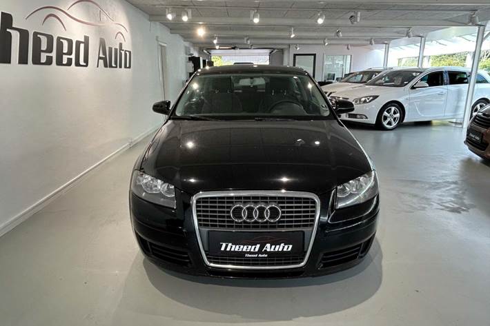 Sort Audi A3 fra 2008
