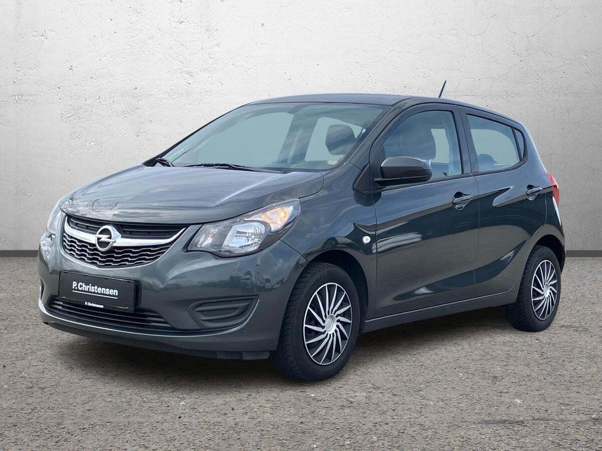 Grå Opel Karl fra 2018