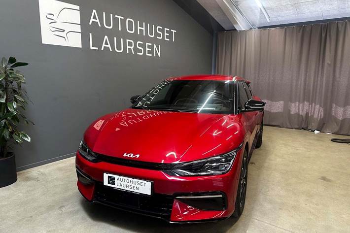 Rød Kia EV6 fra 2021