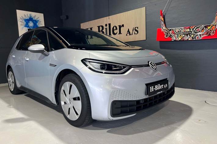Sølv VW ID.3 fra 2020