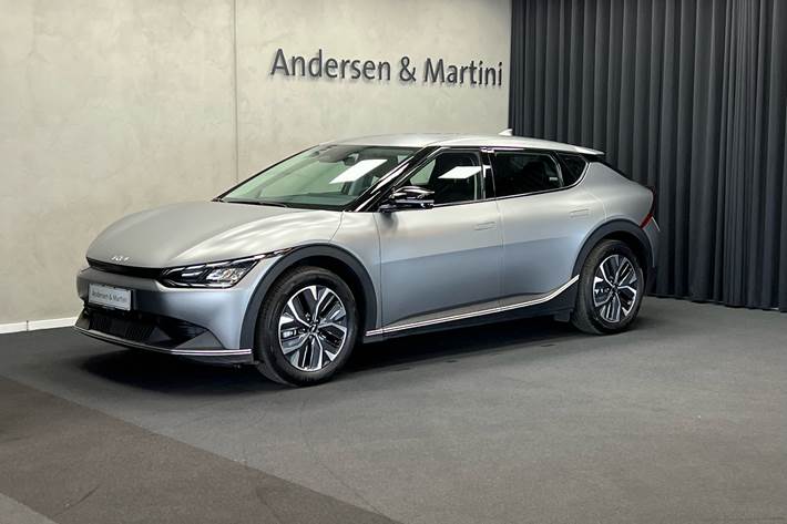 Grå Kia EV6 fra 2022