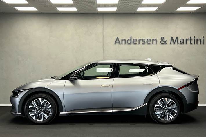 Grå Kia EV6 fra 2022