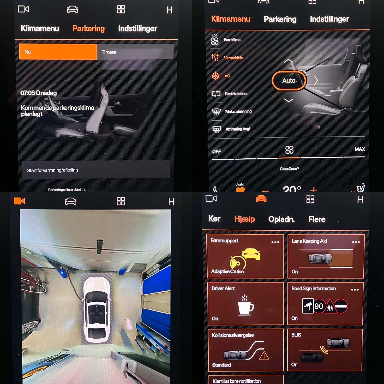 Grå Polestar 2 fra 2022