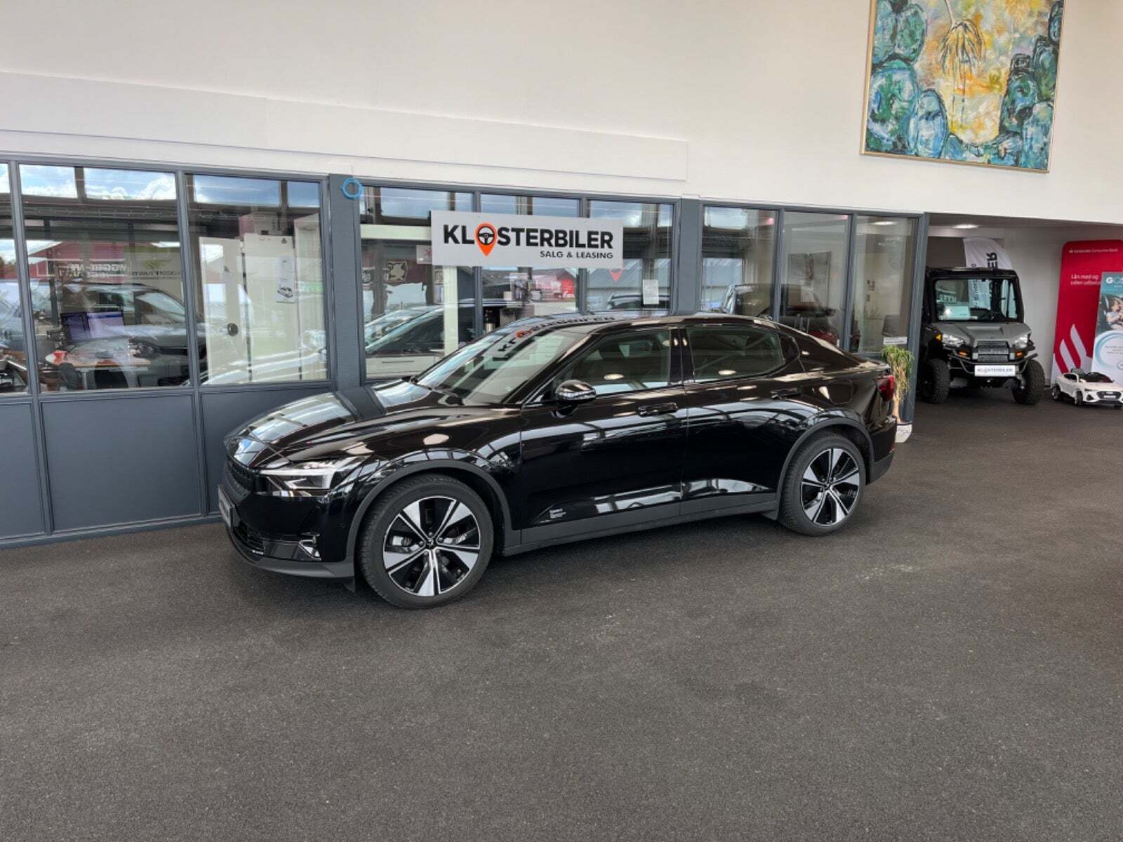 Sort Polestar 2 fra 2022