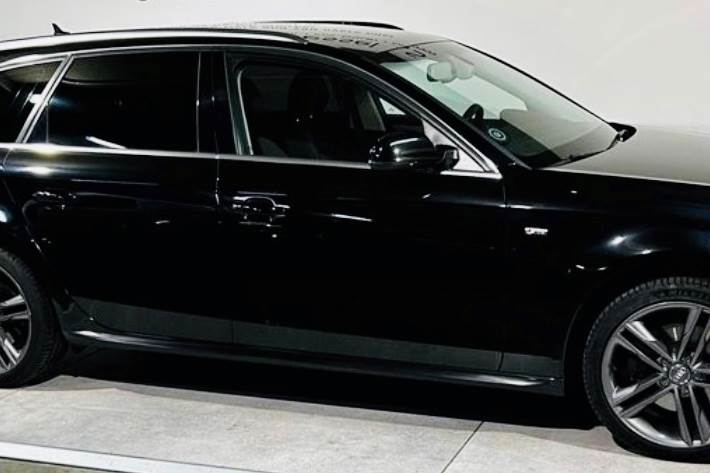 Sort Audi A4 fra 2015