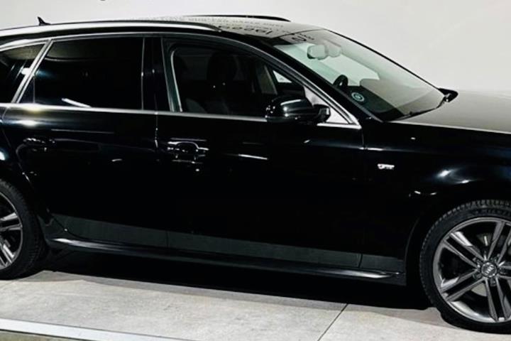 Sort Audi A4 fra 2015