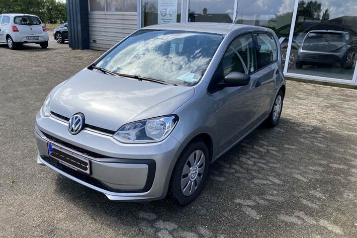 Sølv VW UP! fra 2017