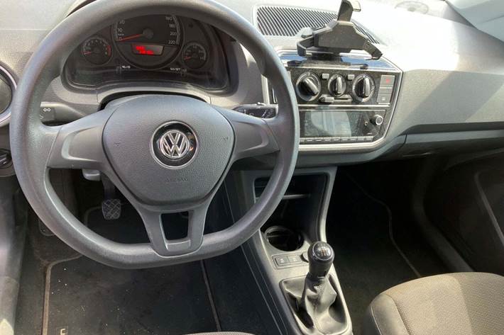 Sølv VW UP! fra 2017