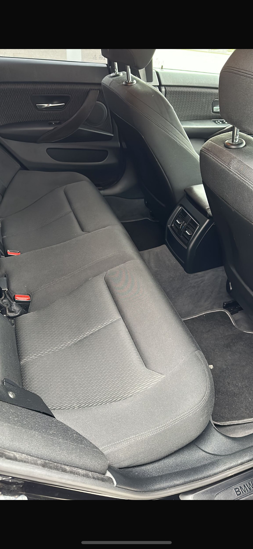 Sort BMW 4-serie fra 2015