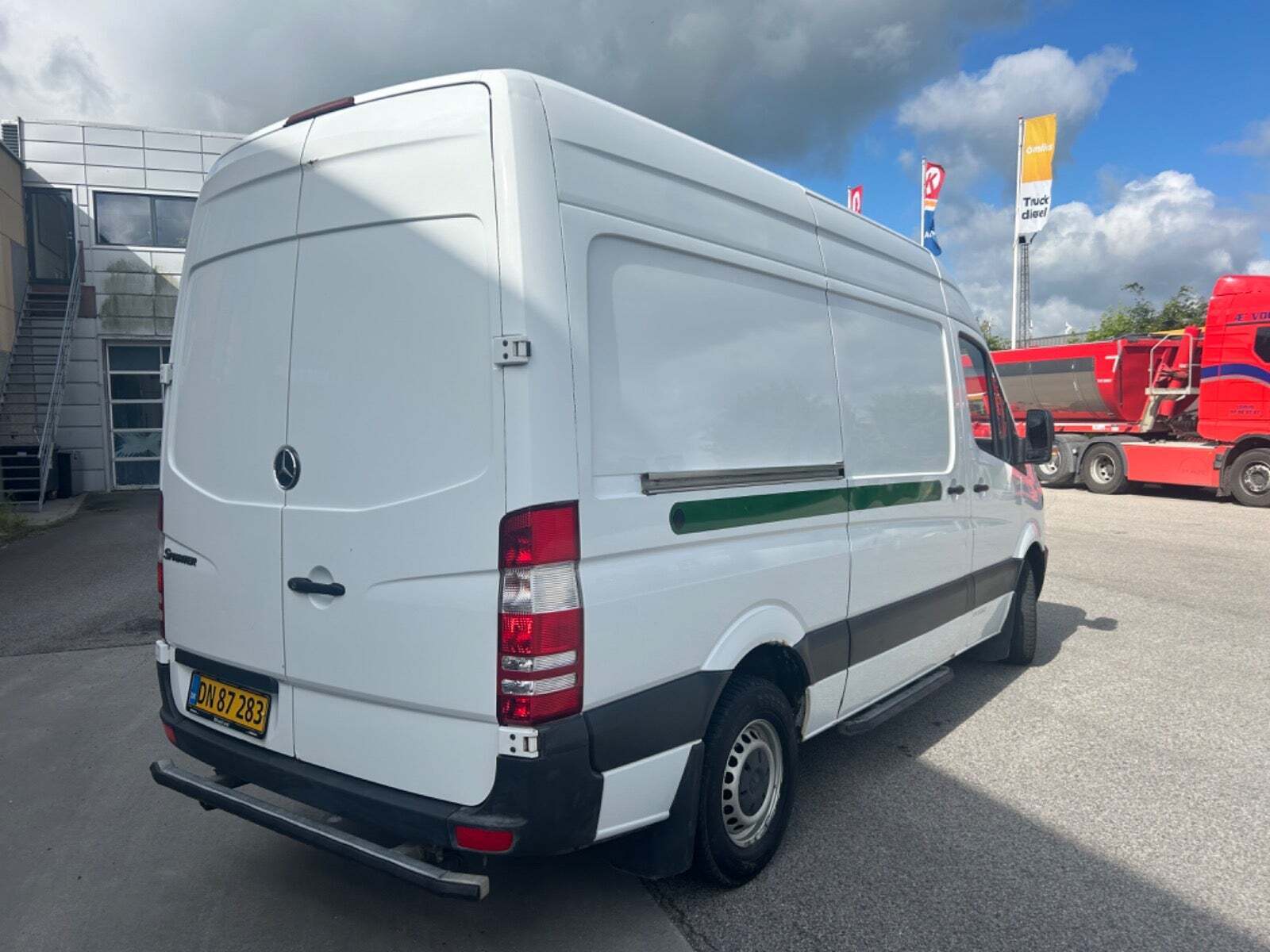 Hvid Mercedes Sprinter 316 fra 2011