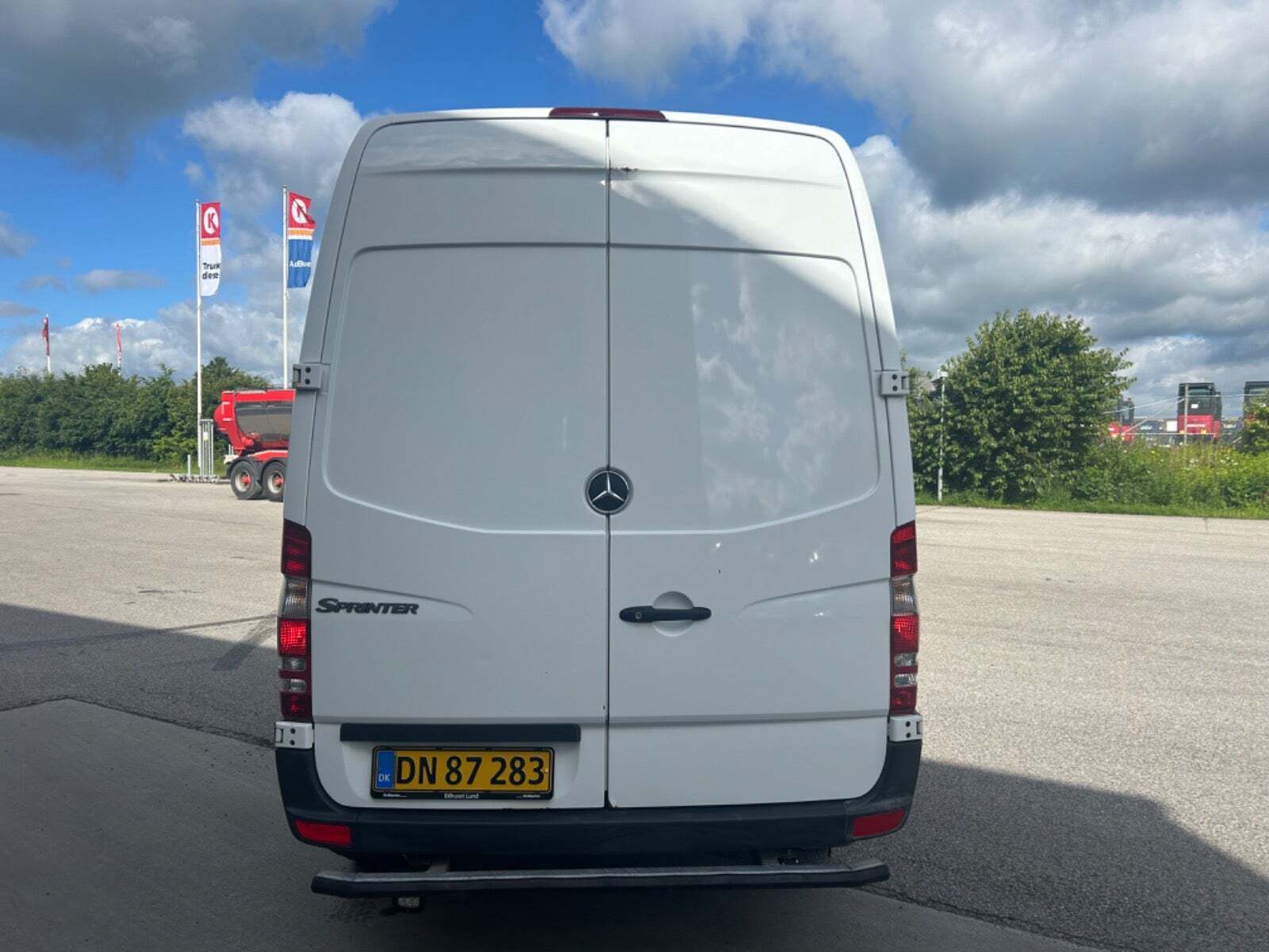 Hvid Mercedes Sprinter 316 fra 2011