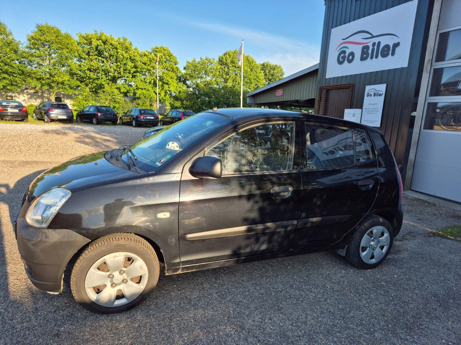 Grøn Kia Picanto fra 2007