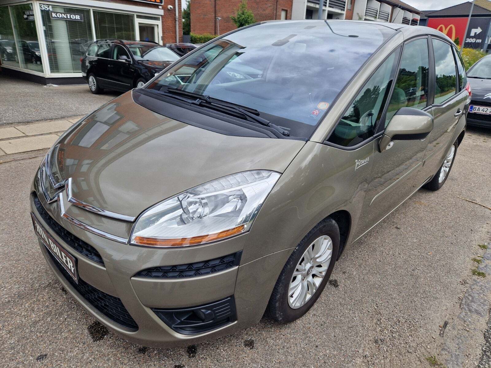 Beige Citroën C4 Picasso fra 2007