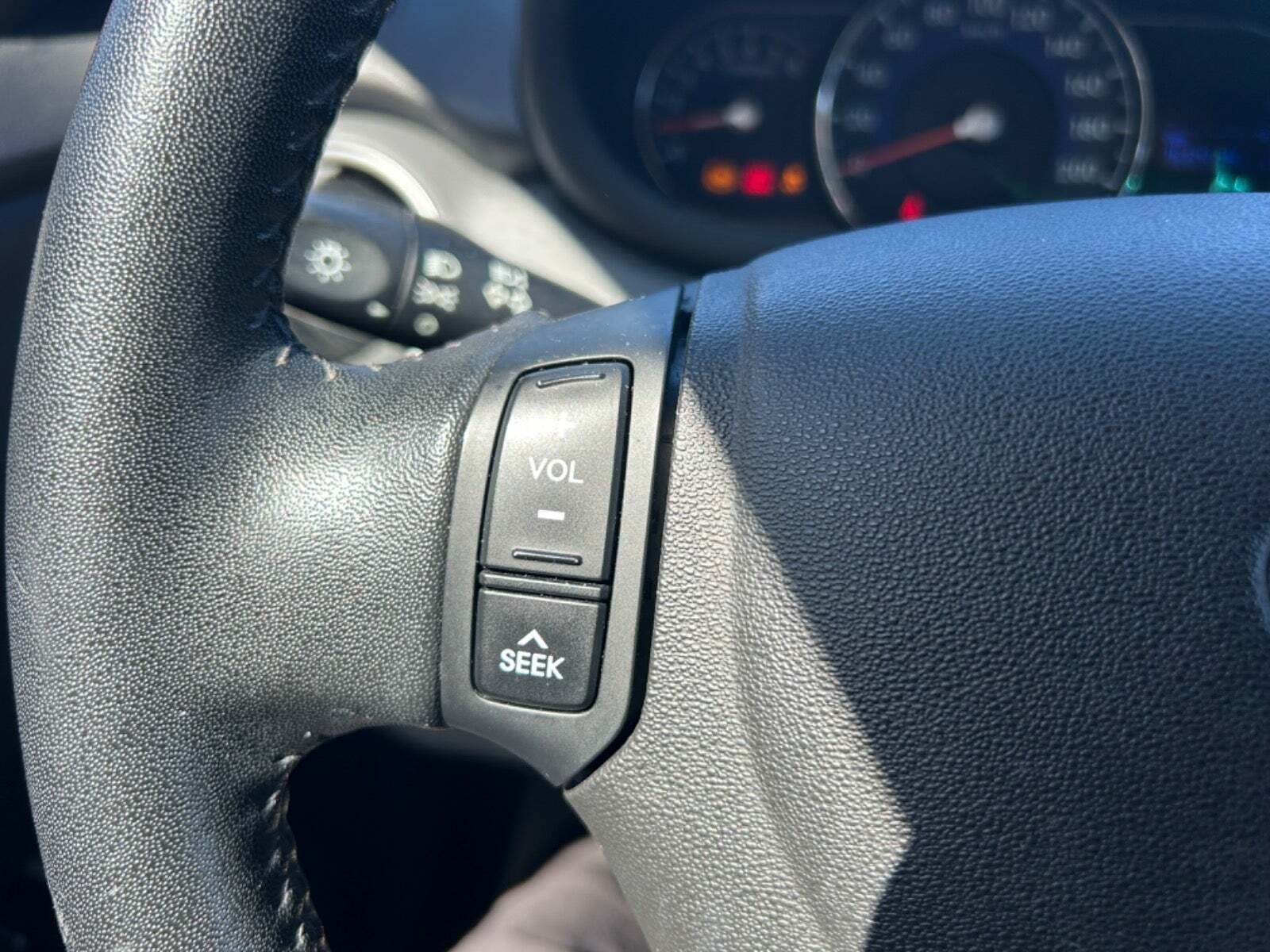 Rød Hyundai i10 fra 2013