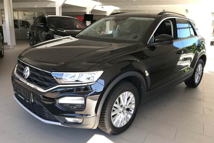 Sort VW T-Roc fra 2018