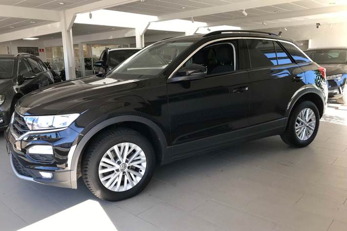 Sort VW T-Roc fra 2018