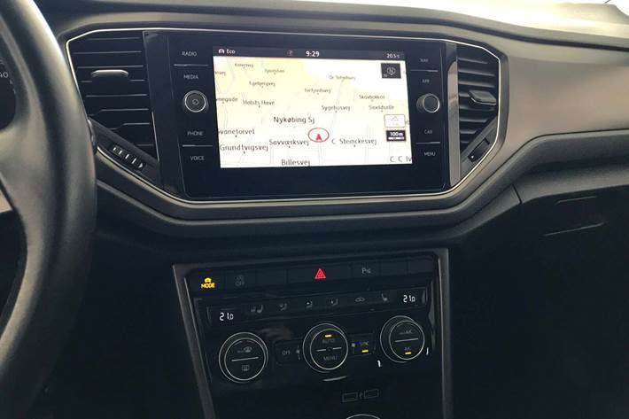 Sort VW T-Roc fra 2018