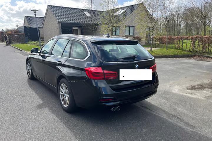 Sort BMW 3-Serie fra 2019