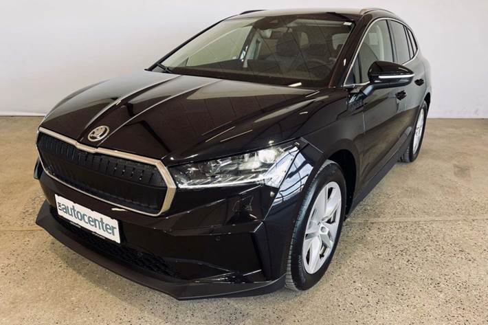 Sort Skoda Enyaq fra 2023