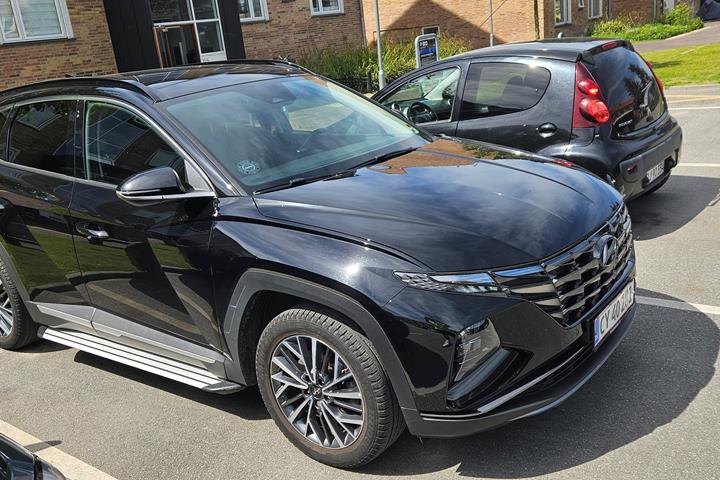Sort Hyundai Tucson fra 2021