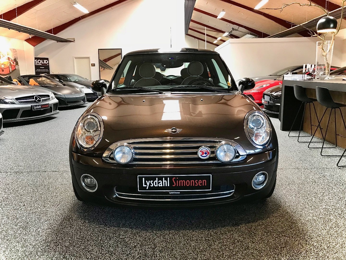 Brun Mini Cooper fra 2010