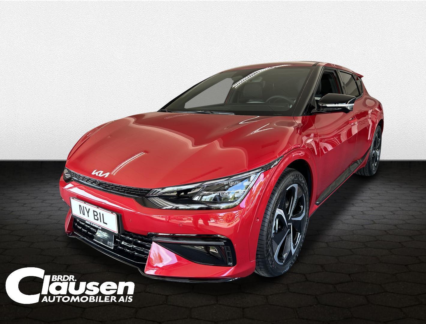 Rød Kia EV6 fra 2023