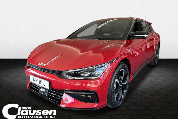 Rød Kia EV6 fra 2023