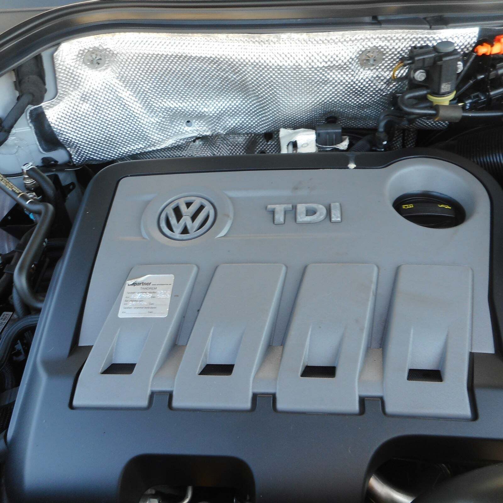 Sølv VW Tiguan fra 2014