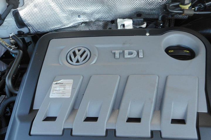 Sølv VW Tiguan fra 2014