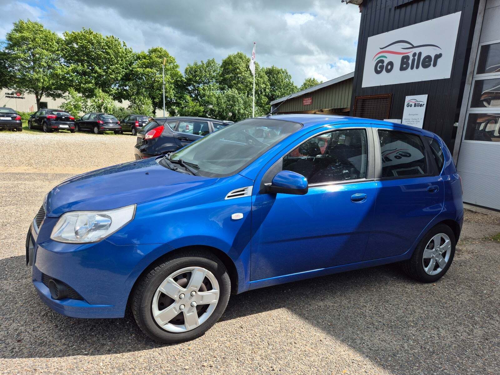 Grøn Chevrolet Aveo fra 2010