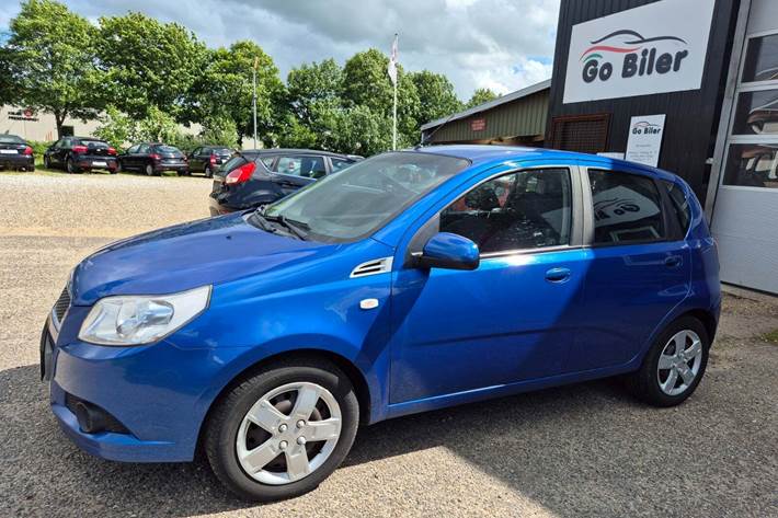 Grøn Chevrolet Aveo fra 2010