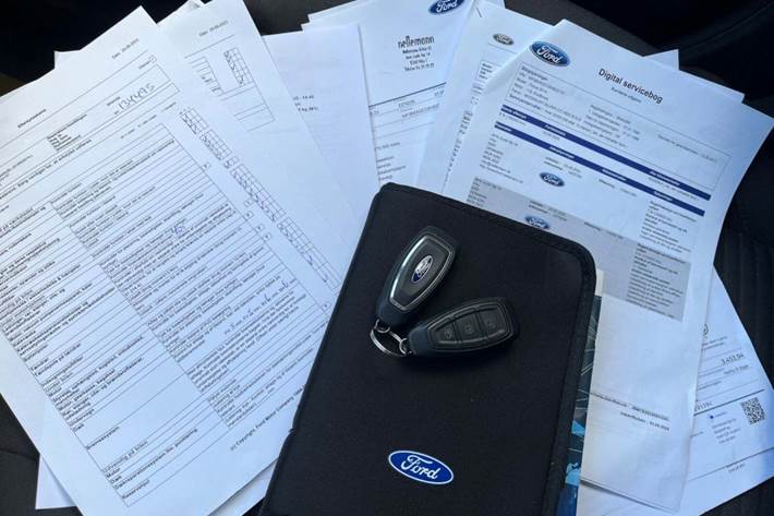 Sølv Ford Focus fra 2017