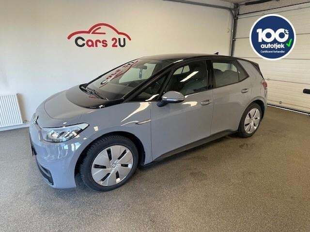 Grå VW ID.3 fra 2020