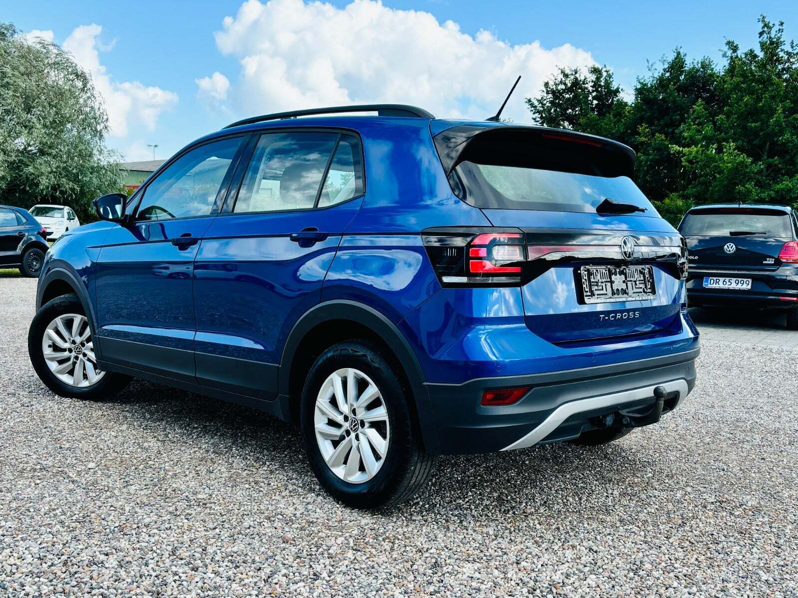 Blå VW T-Cross fra 2021