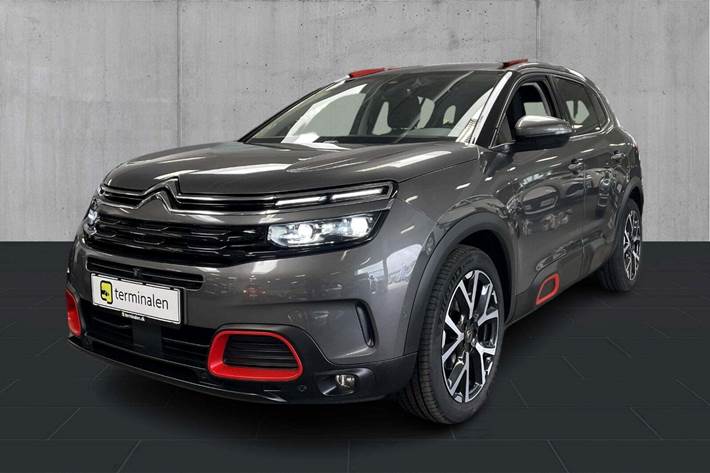 Grå Citroën C5 Aircross fra 2020 set udefra
