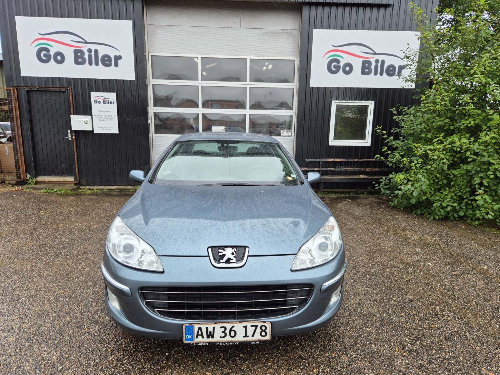 Grøn Peugeot 407 fra 2008